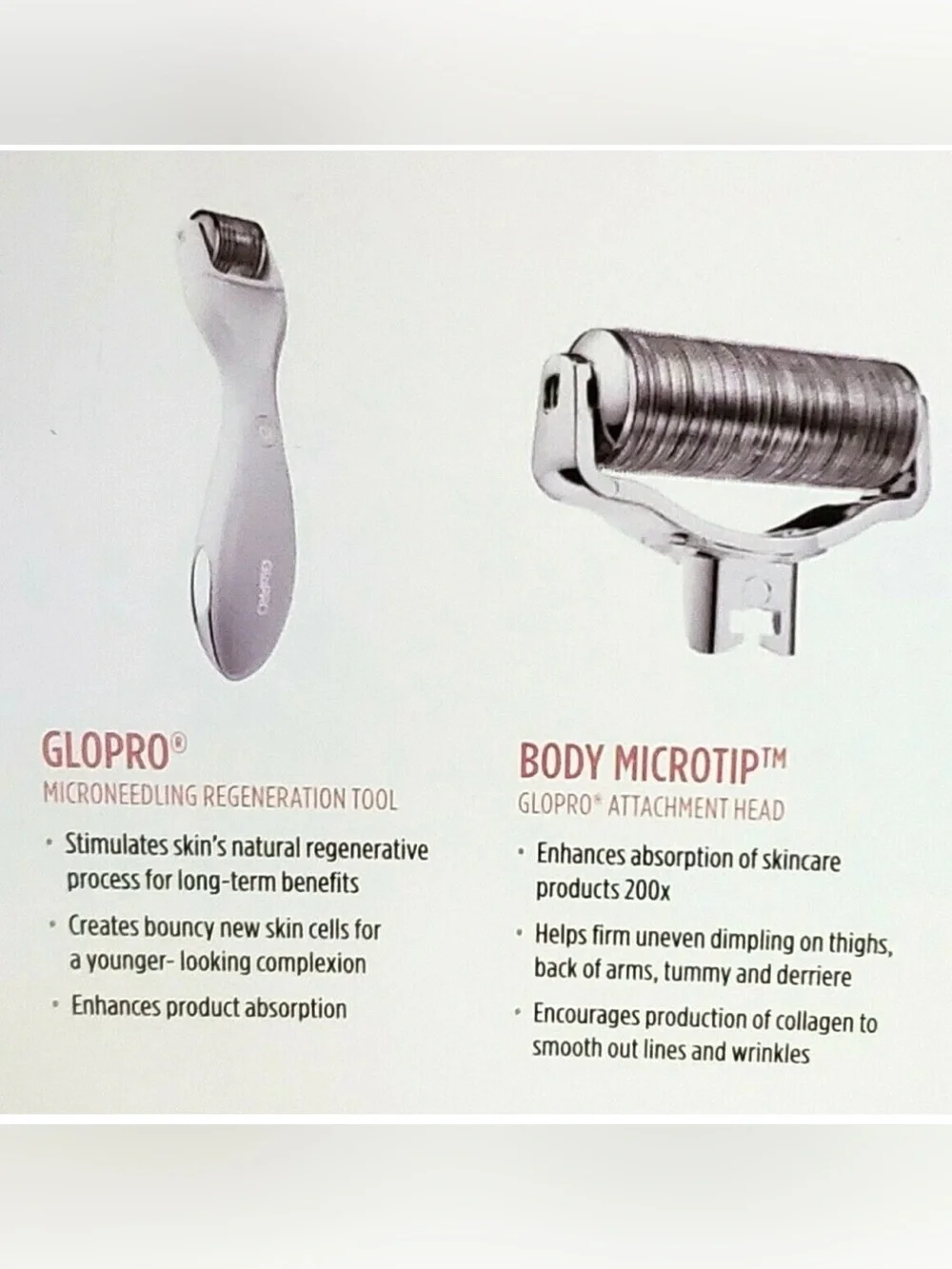 ~BeautyBio GloPRO Microneedling Regeneration Tool face and body